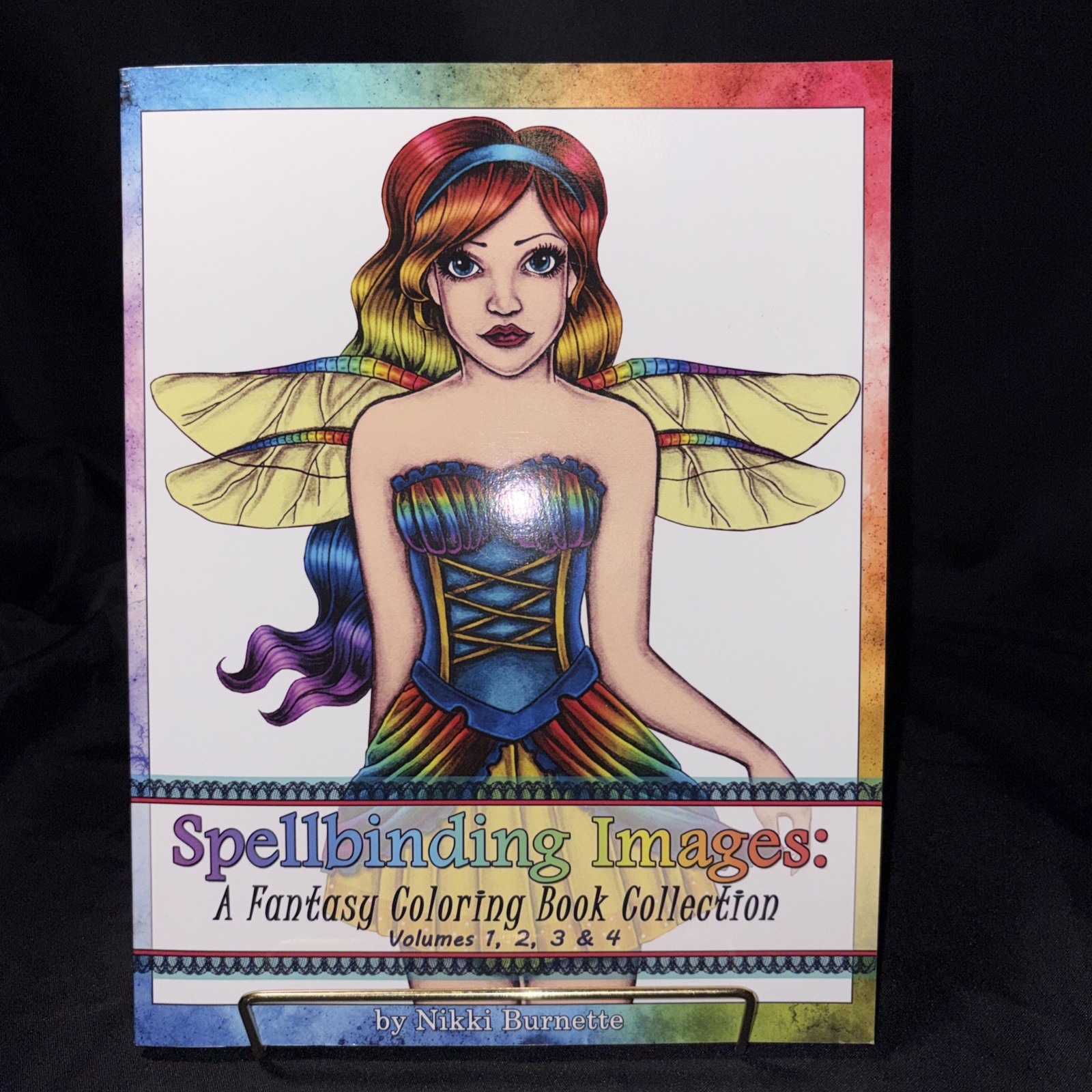 Spellbinding Images: A Fantasy Coloring Collection By Nikki Burnette