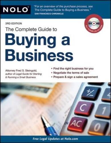 The Complete Guide to Buying a Business – Paperback – VERY GOOD