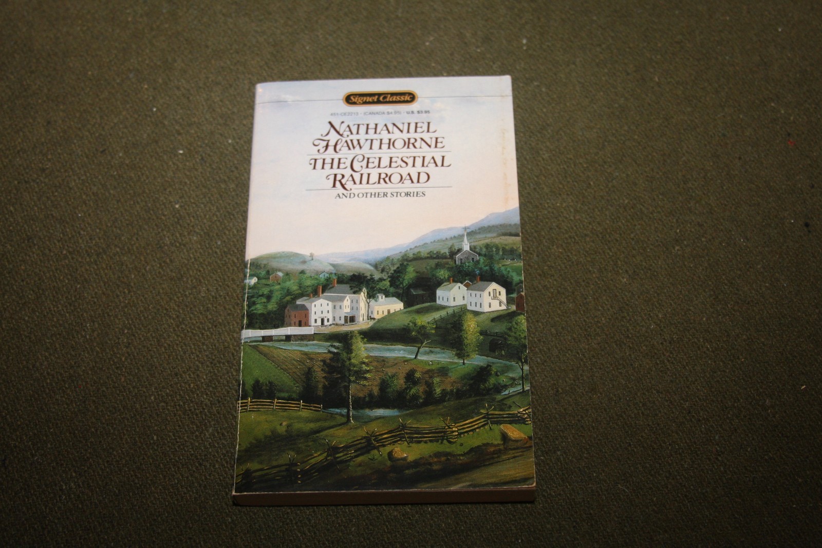 The Celestial Railroad by Nathaniel Hawthorne 1980 PB 17th Print Signet Classic