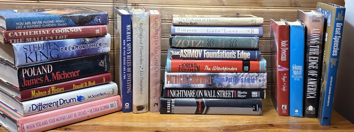 Lot of 22 Books~HB/DJ~Instant VTG Collection~Mixed Genre~Resell/Wholesale #295