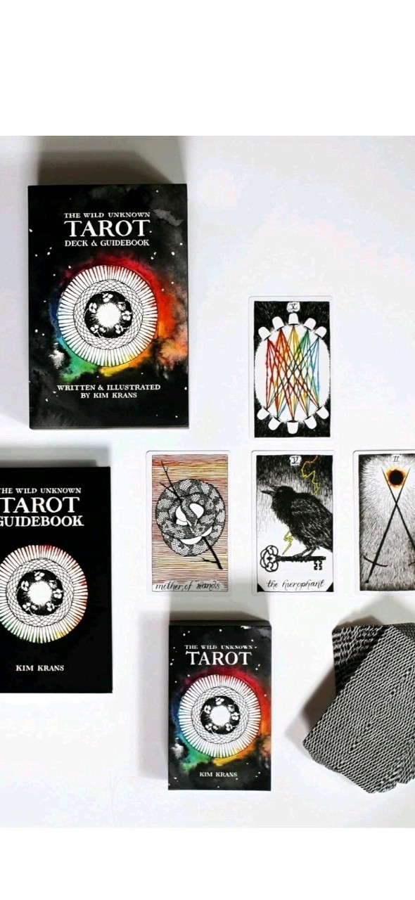 The Wild Unknown Tarot Deck & Guidebook Official Box Set, Kim Krans, NEW