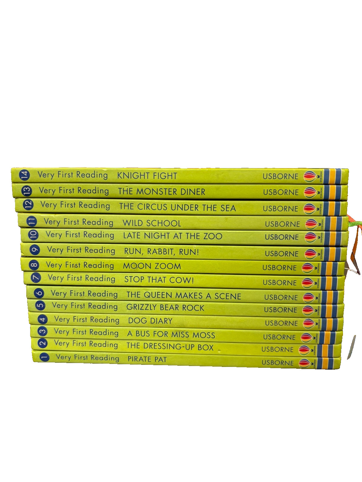 Usborne Books Very First Reading Library Box Set 14 Hardcover