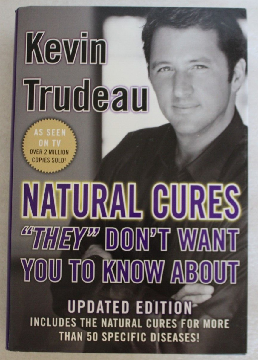 Natural Cures – Kevin Trudeau – HC w/DJ – 2004 Revised Edition